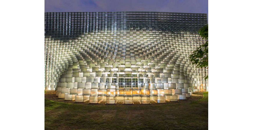 تحلیل زیباترین نورپردازی های LED اروپا بخش اول - Serpentine Pavilion