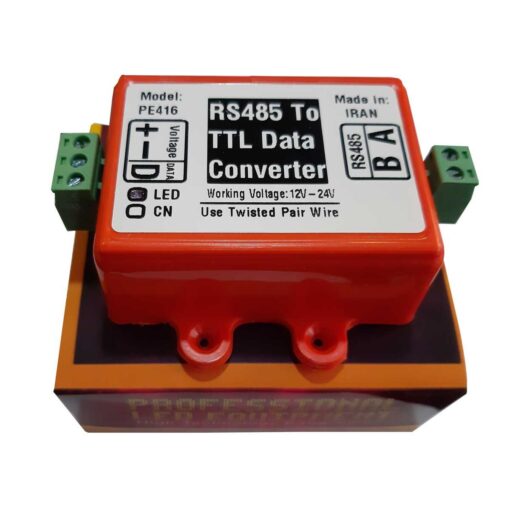 مبدل دیتا دیجیتال به RS485 صنعتی مدل PE416