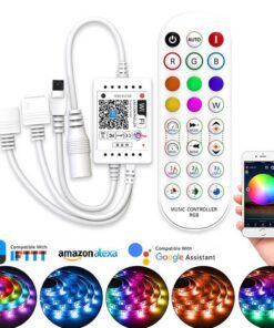 کنترلر RGB Magic home +IR Remote + Ex Mic