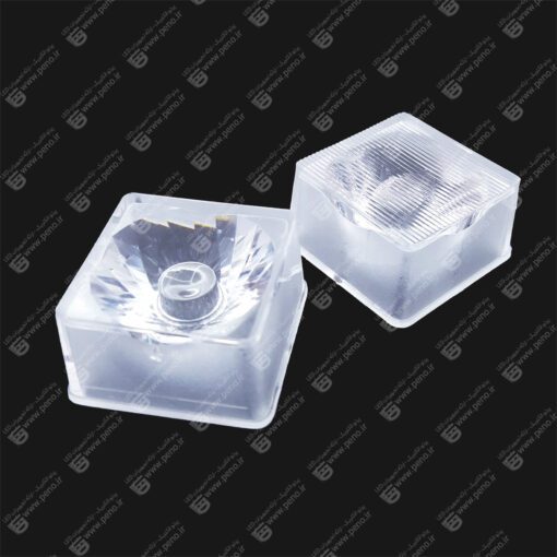 لنز مربعی پین دارSMD-24MM