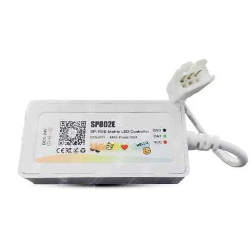 کنترلر هوشمند ماتریس LED با پشتیبانی از WiFi و بلوتوث