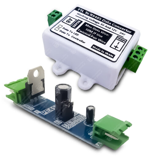 مبدل دیتا دیجیتال به RS485 صنعتی مدل PE416