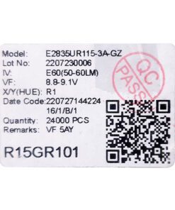 2835 رنگی 9V 1W برند MLS