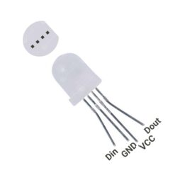 ال ای دی 8mm دیجیتال 4pin 5V