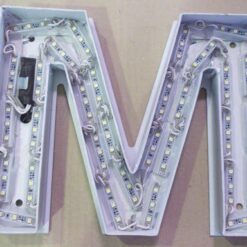 استفاده از LED بلوکه ای قرمز تک عددی در چلنیوم