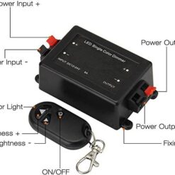 مشخصات فنی دیمر ریموتی RF