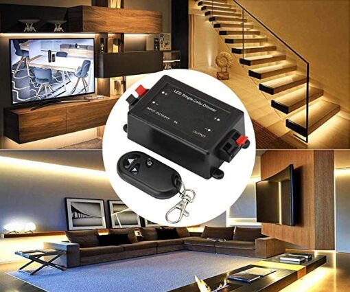 استفاده از دیمر ریموتی RF