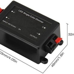 ابعاد دیمر ریموتی RF