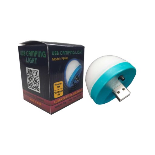 چراغ حرفه ای کمپ USB