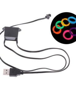 ال وایر USB (EL Wire) بدون لبه