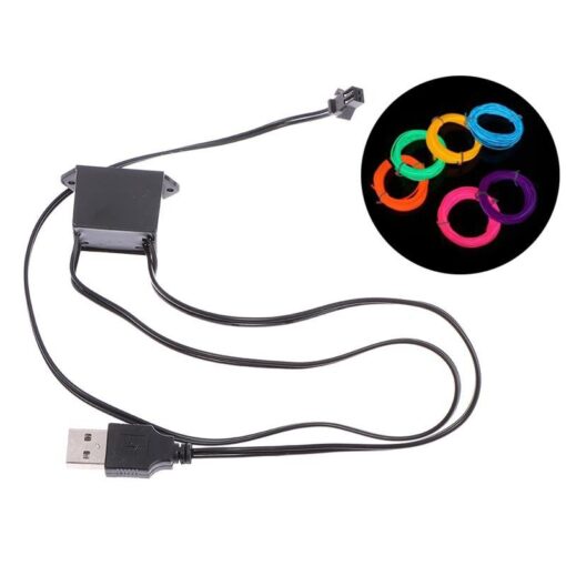 ال وایر USB (EL Wire) بدون لبه