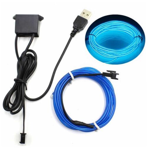 ال وایر USB (EL Wire) بدون لبه