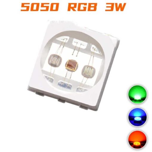 SMD LED 3W RGB 5054