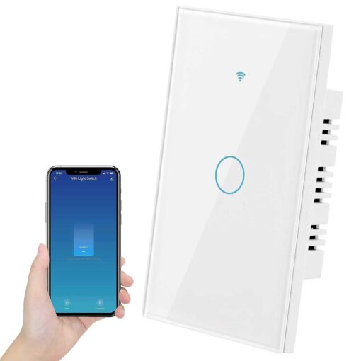 کلید تک پل هوشمند لمسی Wifi مدل Smart Life